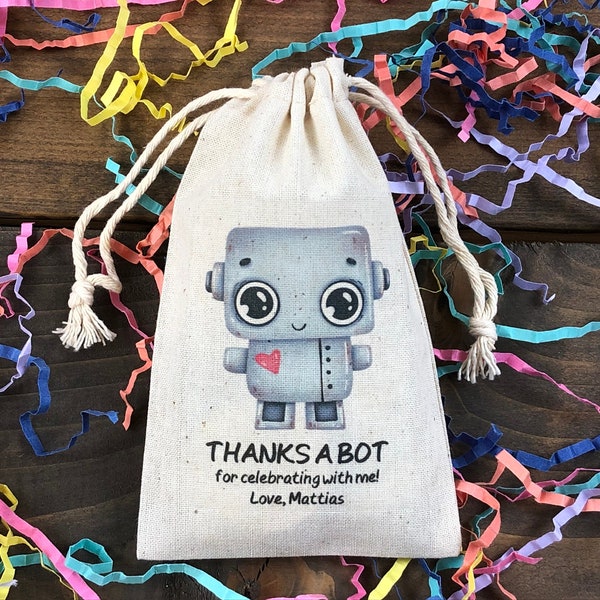 Robot Party Favor Etsy