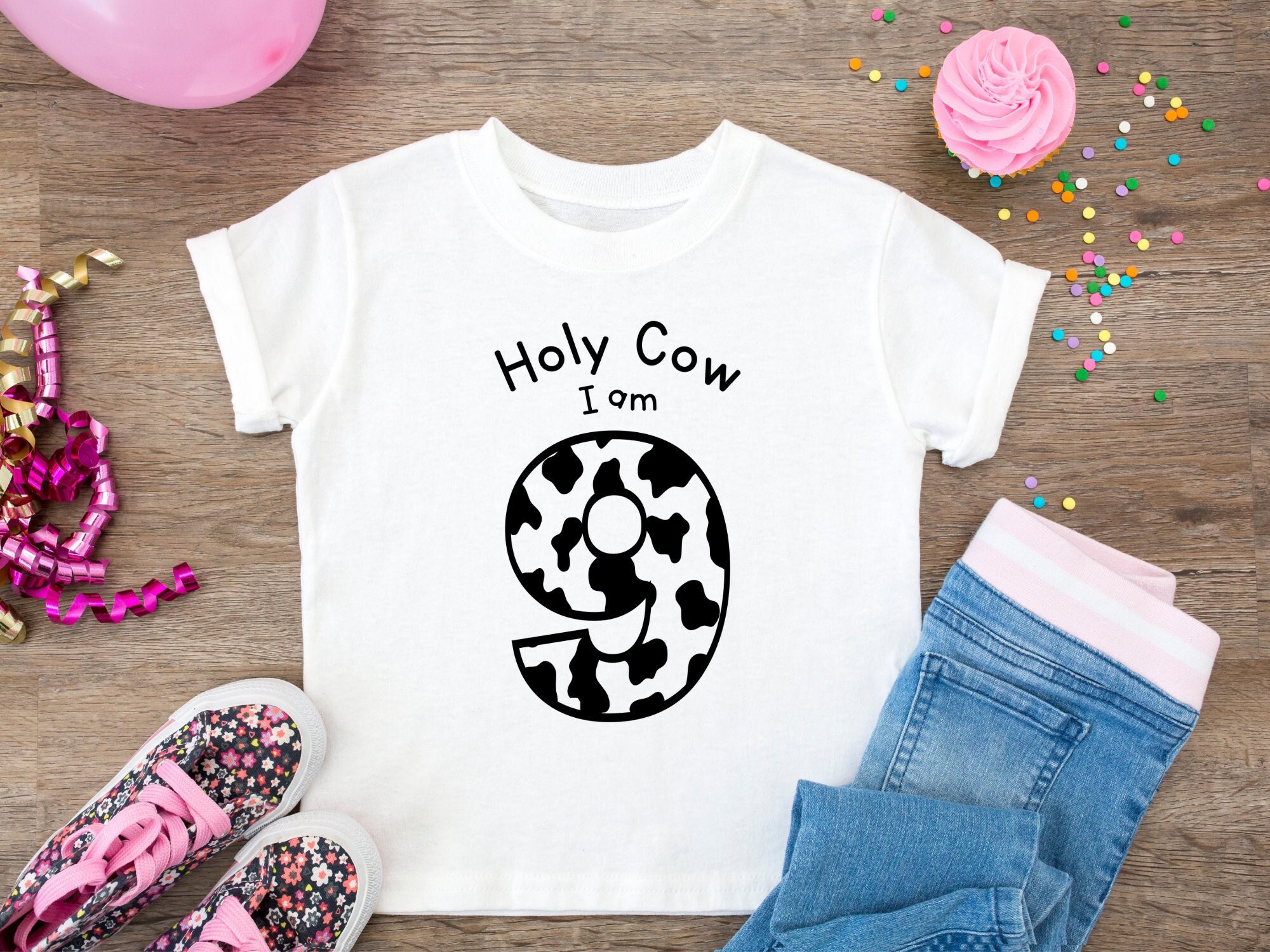 Little Pink Cow PNG Digital Download for Sublimation Prints and T