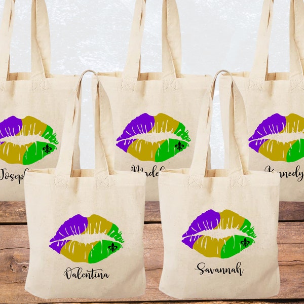 Mardi Gras Striped Box Bag main image 1
