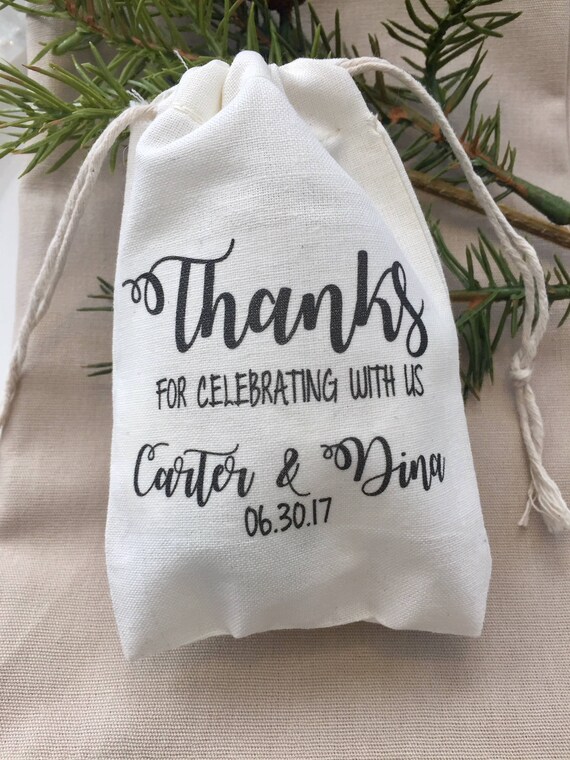 5x7 bag Dragonfly Muslin Bags Packaging Art Bag Gift Bag Wedding Favor Crystal Pouch Positive Quote Party Favor Pouch