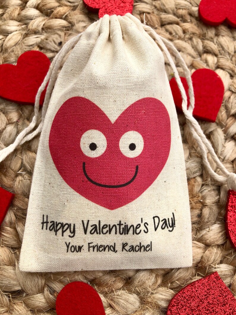 Set of 10 Kid's Valentine's Day Party Favor Bags / Etsy