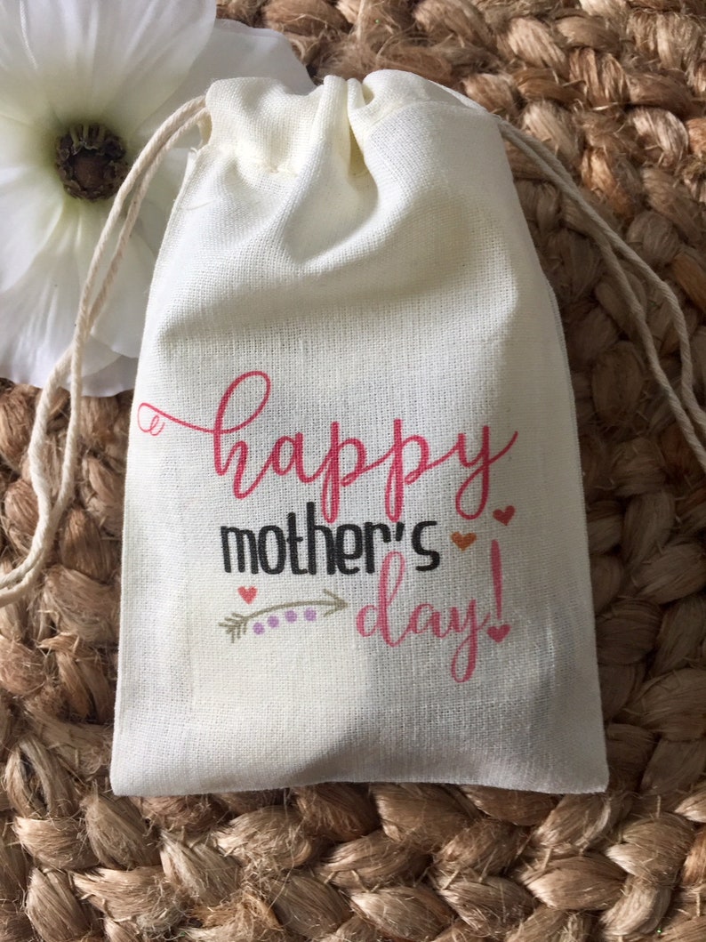 Set of 10 Happy Mother's Day Favor Bags / Dinner or Brunch Etsy