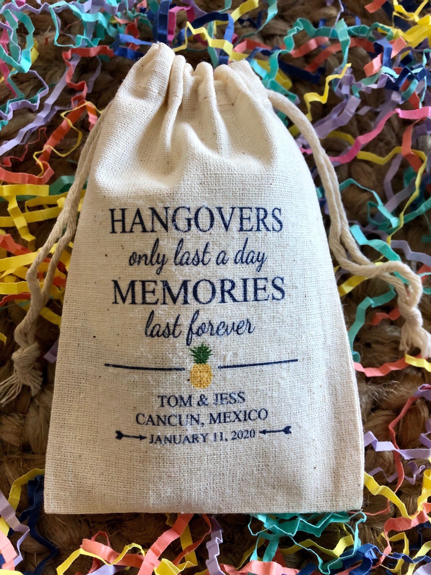 Set of 10 Bachelorette and Destination Wedding Survival Kit Etsy