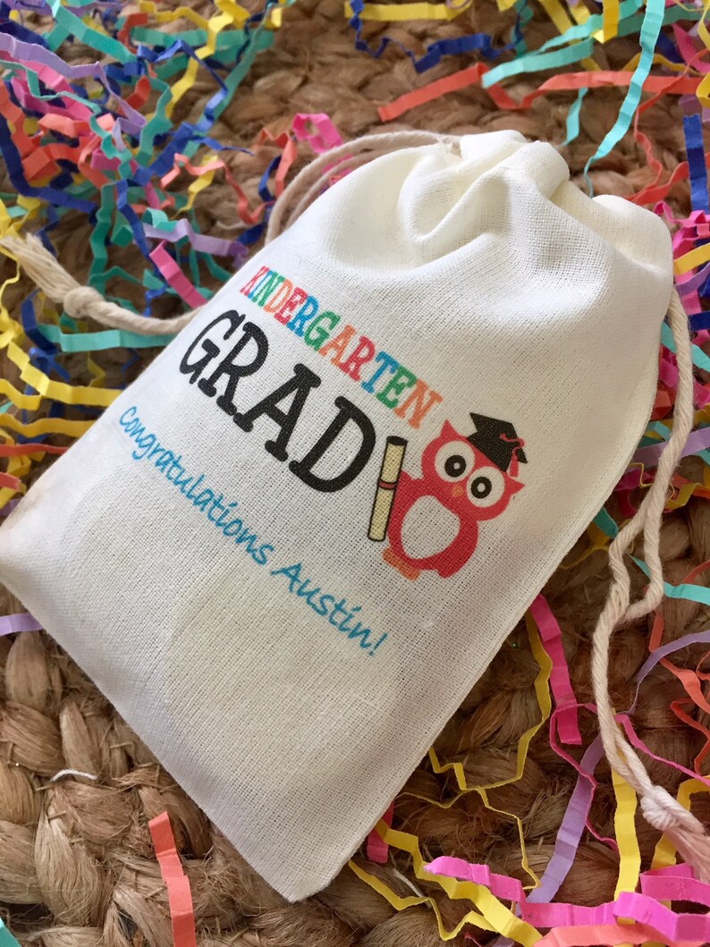 Set of 10 Kindergarten Graduation Party Favor Bags | Etsy