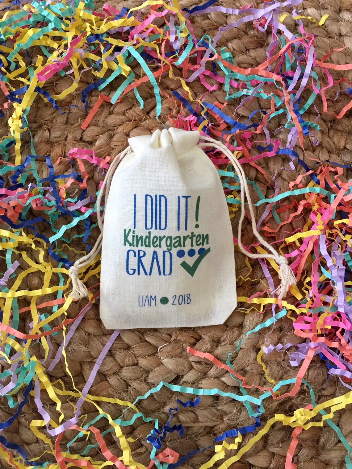 Set of 10 Kindergarten Graduation Party Favor Bags item Etsy