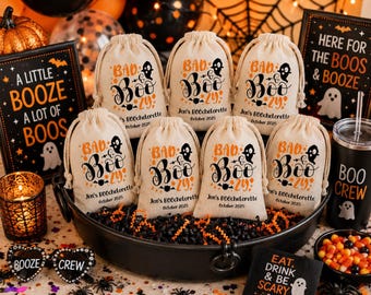 Bolsa para la resaca de Halloween: recuerdo de despedida de soltera con alcohol