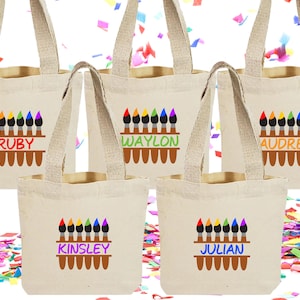 Art Party Favor Bags, Paint Party Favors, Goodie Bags Kids Birthday, Art  Birthday Party Goody Bags, Painting Party 
