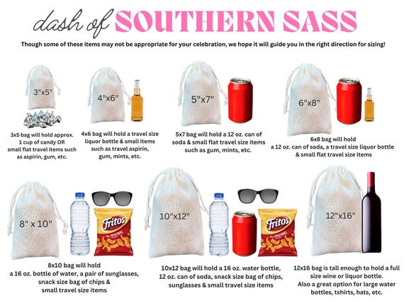 Outdoor Sportsman, Hunting, Fishing Gift and Favor Bags for Guys