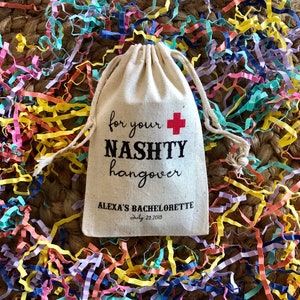 Set of 10 Nash Bash Survival Kit Bags Party Hangover Kit For Your Nashty HangoverItem 1871A image 3