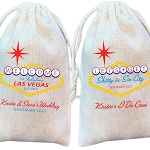 Vegas Hangover Kit Bag: Sin City Bachelorette Party Favor