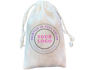 Pochettes personnalisées avec cordon de serrage avec votre logo ou motif