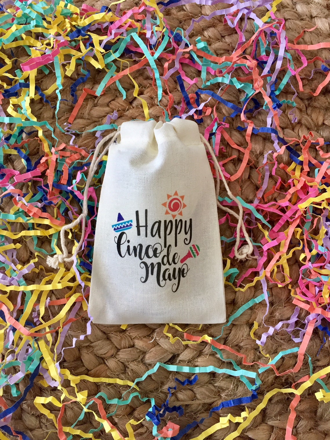 Set of 10 Happy Cinco De Mayo Party Favor Bags item 1445A Etsy