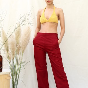 Crochet Crop Top |  Women  | Boho Crop Top |  Crochet Beachwear  | Crochet Summer Top  | Crochet bikini  | Bralette