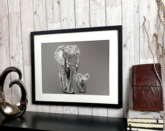 Elephant print, Elephant gifts, Elephant, Elephant wall art, Elephant decor, Elephant art, Elephant artwork, Home decor, Wall art, Art print