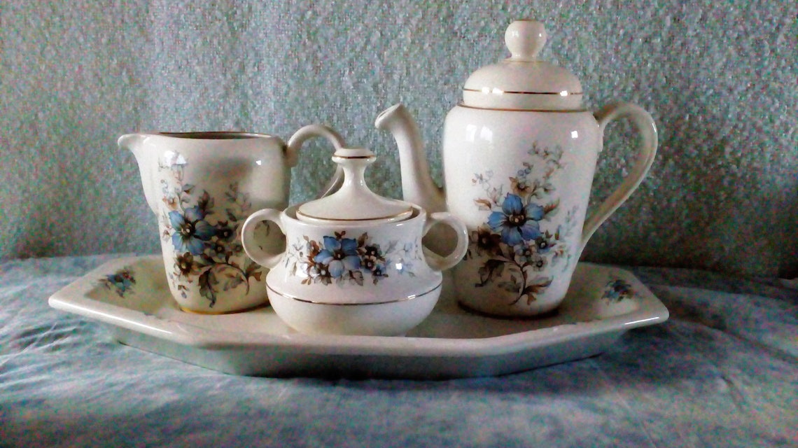 French Coffee Set PRICE REDUCTION Etsy