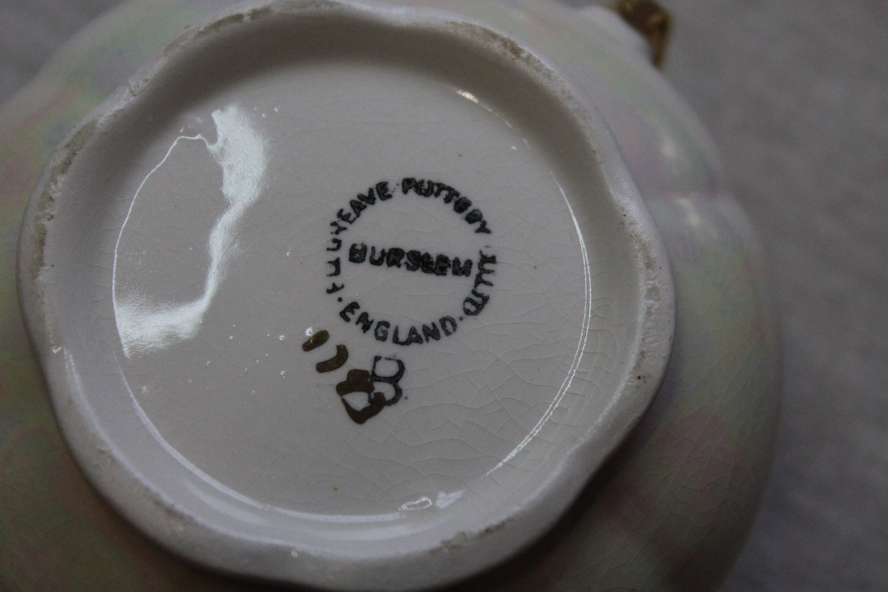 Burslem Ellgreave Pottery Teapot Milk Jug and Sugar Pot Etsy UK