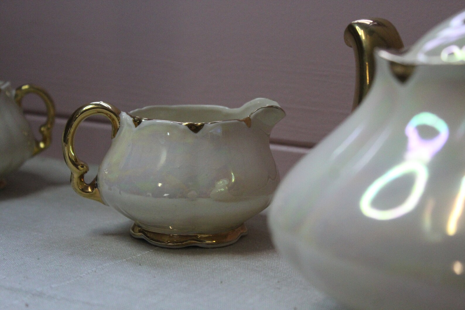 Burslem Ellgreave Pottery Teapot Milk Jug and Sugar Pot Etsy UK