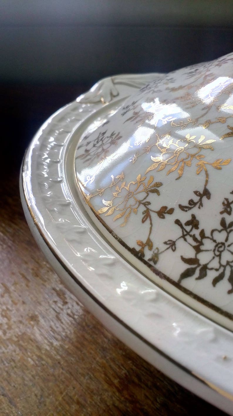 Covered Serving Bowl Etsy UK