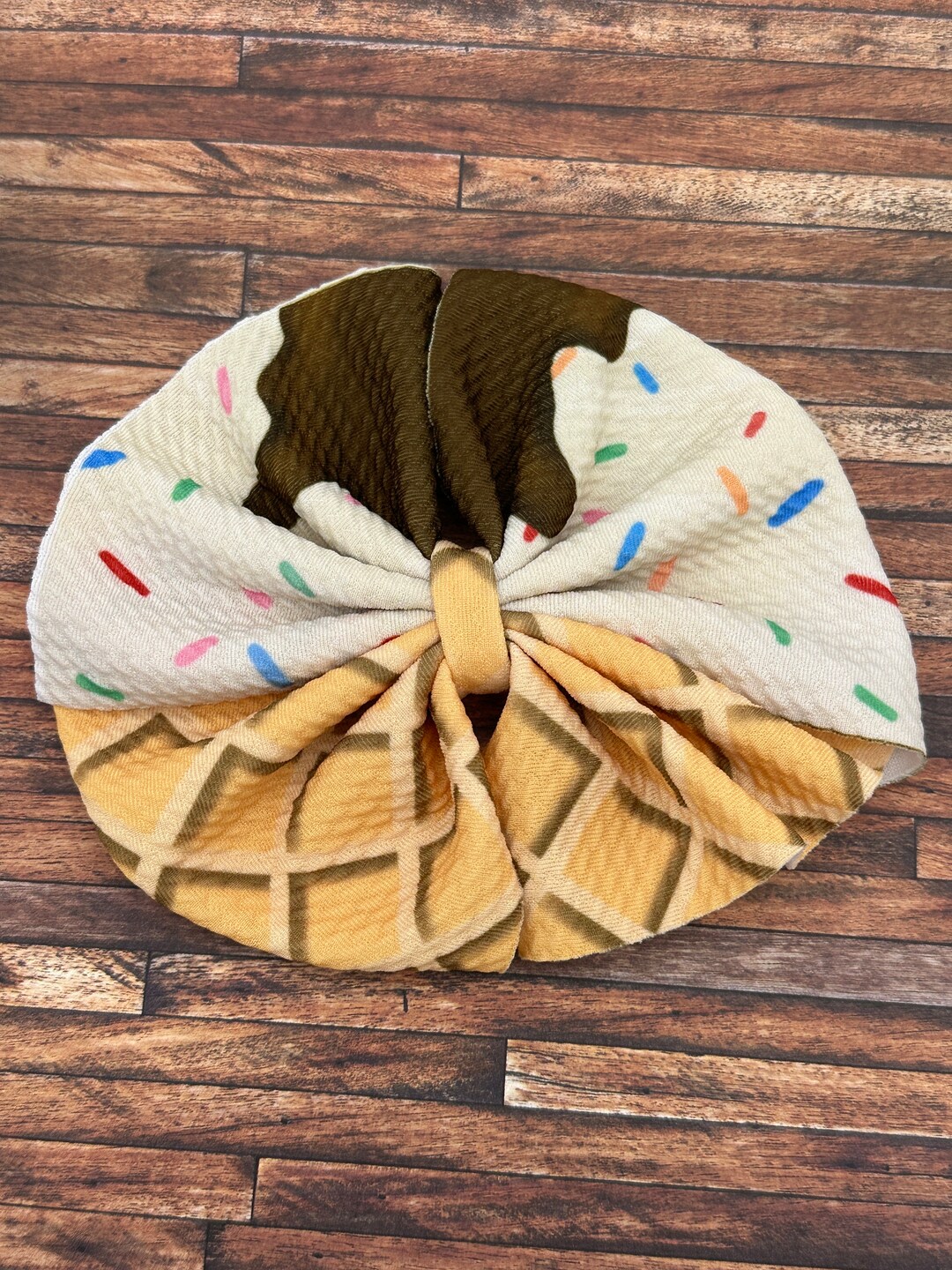 Ice Cream Hair Bow Ice Cream Cone Hair Bow Ice Cream Bows Hair