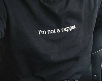 Rapper t shirt | Etsy