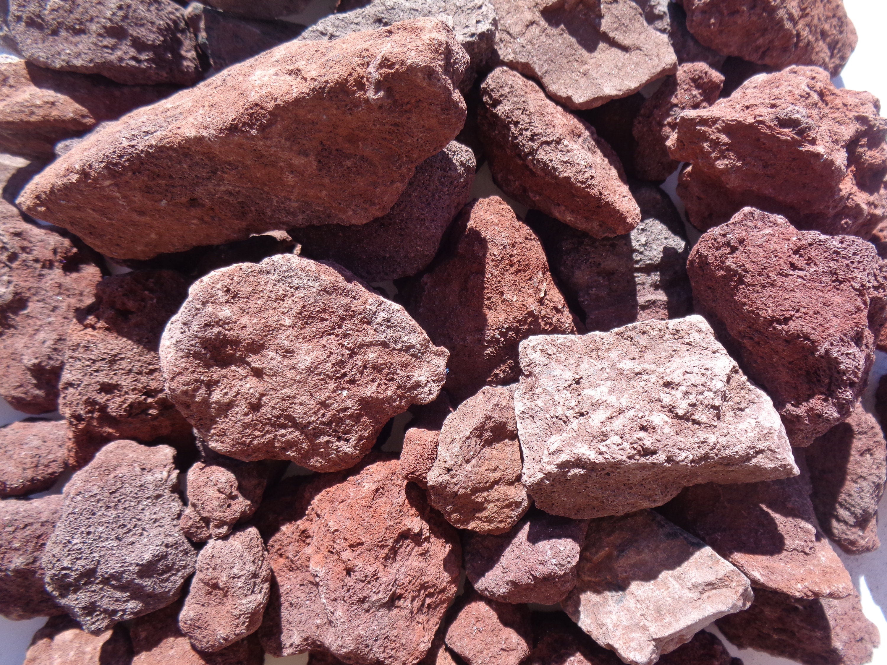 10 lb large red lava rock aquarium decor aquascape fish Etsy