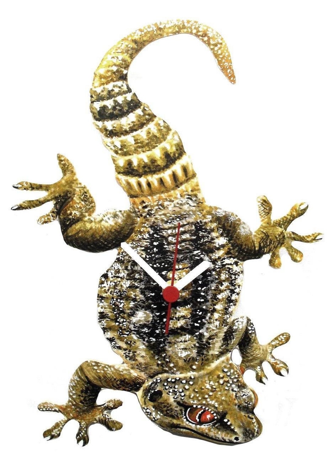 Gecko Clock - Gecko Clocks - Gecko Gift - Gecko Gifts - Pet Geckos ...