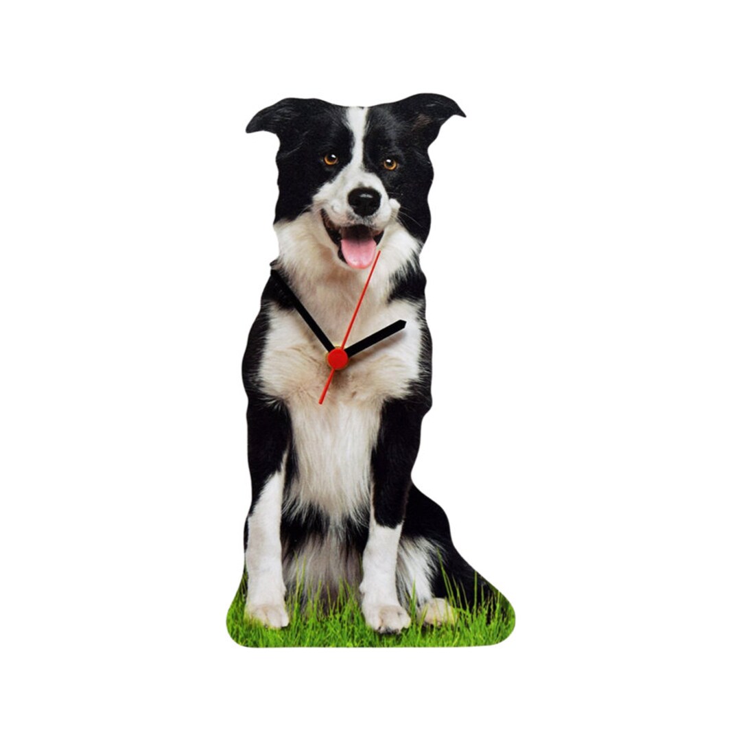 Border Collie Clock - Border Collie Clocks - Sheep Dog Clock - Sheep ...