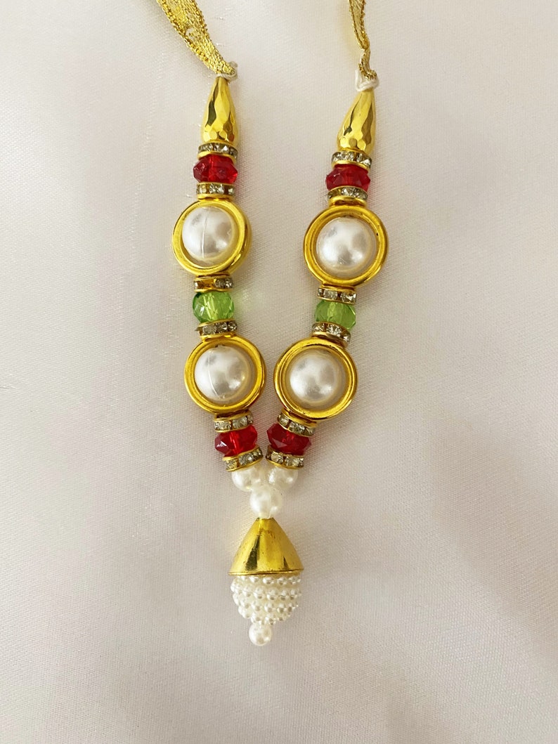 Mini Statue Garlands Indian Murti Mala Pooja Mala Mini Gods and Goddesses Mala
