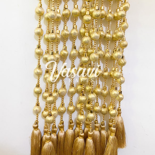 Gold Tassel Garland Etsy
