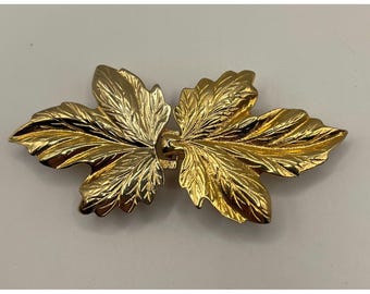 Dotty Smith Waist Belt Gold Leaf Buckle Vintage Dotty Smith | Accessories | Vintage Dotty Smith Gold Leaves  main image 3