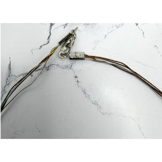 Hammered Silver Disc Necklace Statement Jewelry M… - image 5