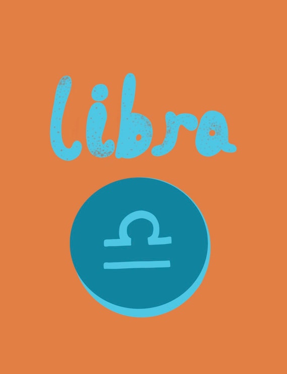 CUSTOM Zodiac Sign Print / Poster Etsy