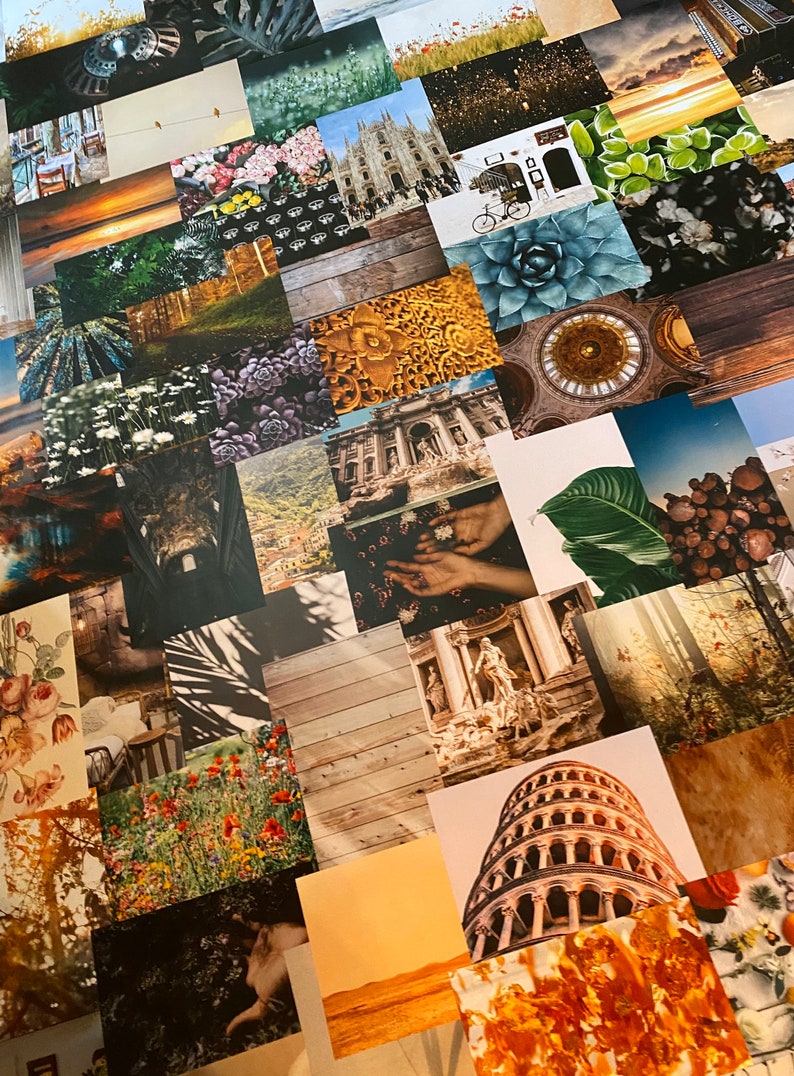 CUSTOM Wall Collage Kit // Collage Wall Decor // Dorm Room Etsy UK