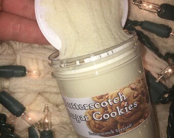 Butterscotch Sugar Cookies // Cloud Dough Slime // Scented slime