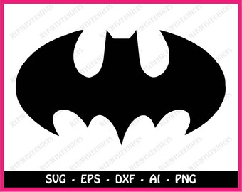 batman logo etsy