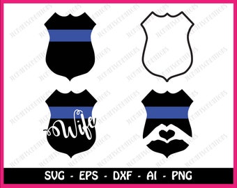 Police badge svg, Police badget bundle svg, police bundle svg, police svg, svg files, svg, cricut, silhouette, instant download