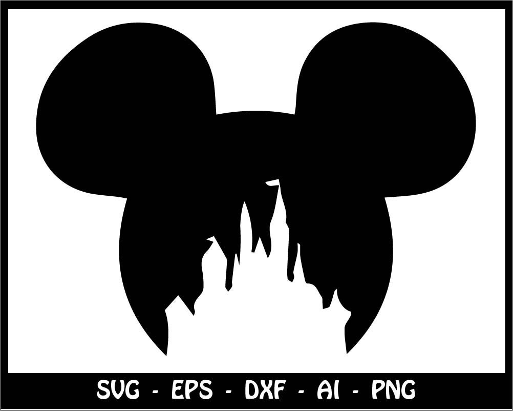 Download Mickey mouse SVG disney castle SVG disney princess svg | Etsy