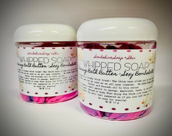 SEXY BOMBSHELL- Whipped Soap- Floral- Earthy- Creamy- Shave soap- Handmade- Organic- Best selling scent