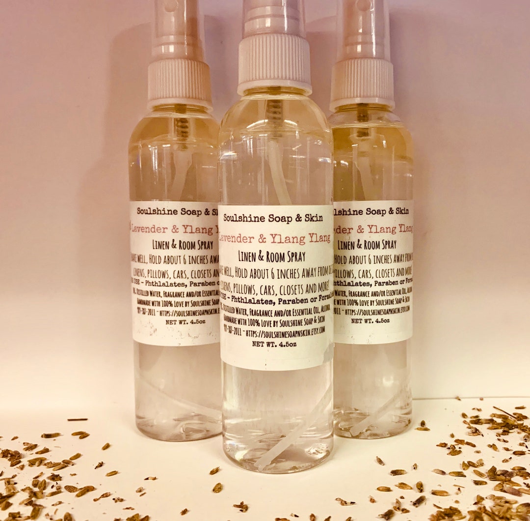 Lavender Ylang Ylang Room Spray Linen Spray Essential Oil Etsy