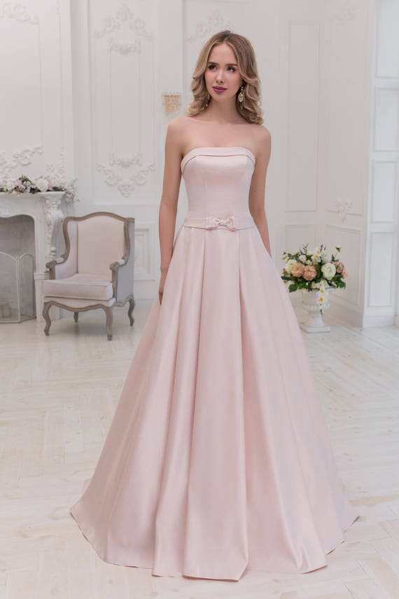 Wedding Dress Wedding Dress Lola Princess Dress Plain Etsy