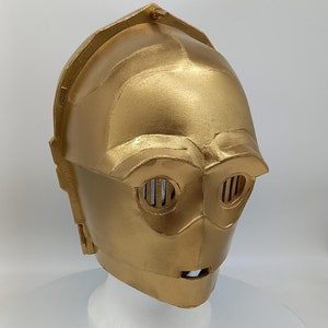 SW C3-PO Cosplay Helmet (on order / EVA Foam)