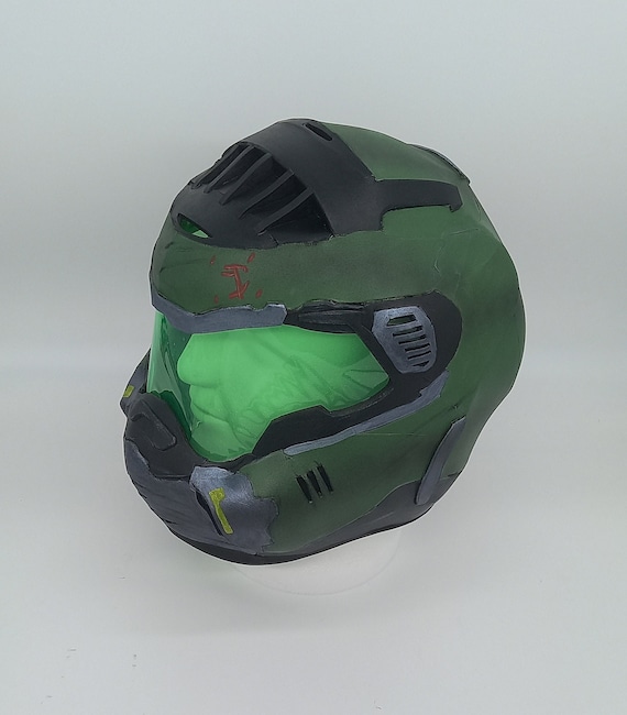 Doom Slayer ドゥーム ヘルメット Doom The Dark Ages Doom Slayer Wearable Helmet LED Bundle +