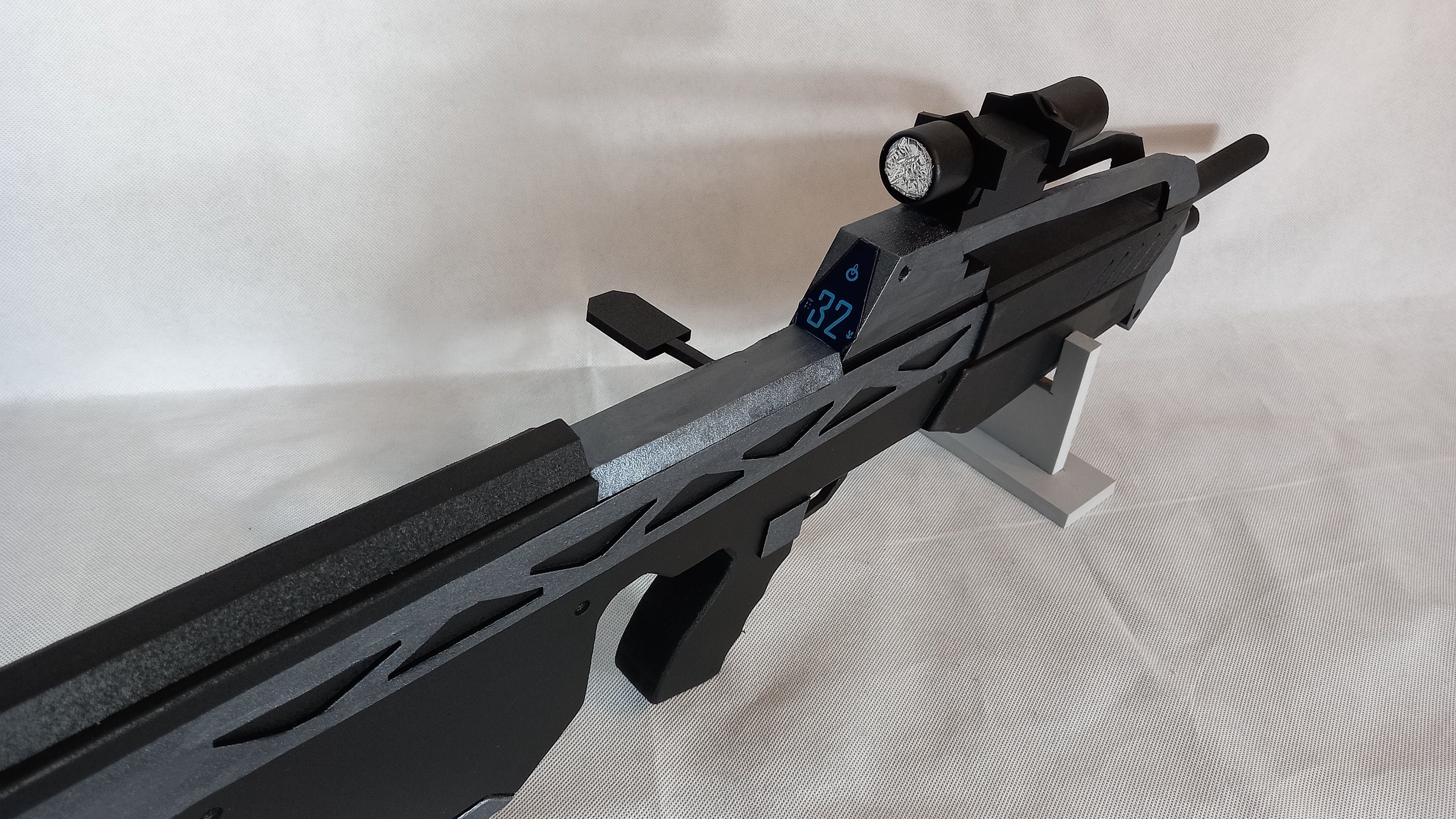 Real sniper rifle(from a .50 cal. machine gun)  Halo Costume and Prop  Maker Community - 405th