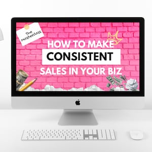 Consistent Sales Masterclass: Marketing Tips (REPLAY)