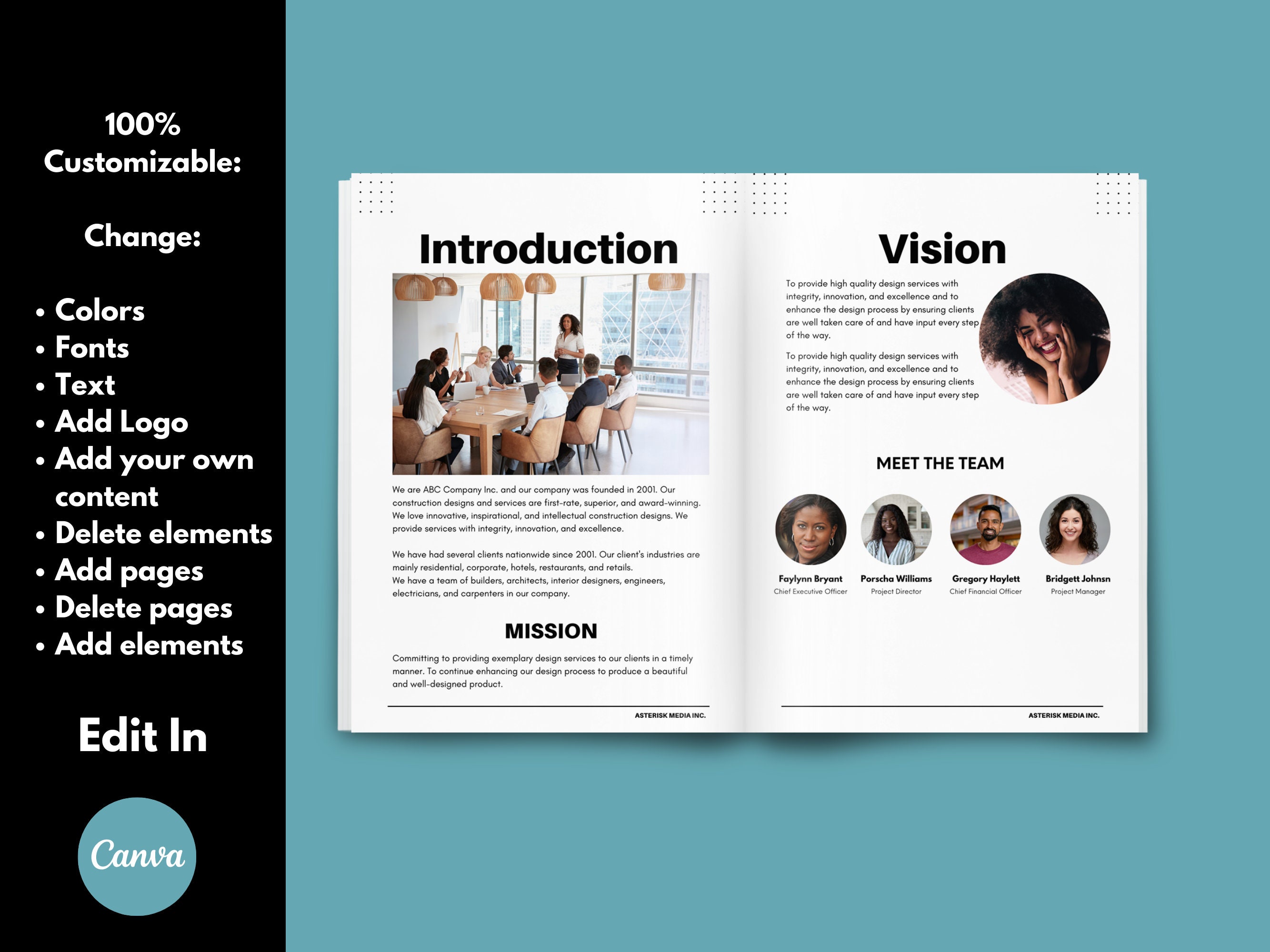 Grant Proposal Template, Grant Writing Template, Digital Grant Proposal