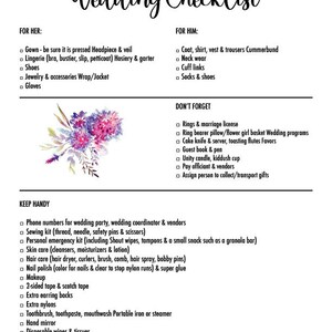 Printable Wedding Planner Binder: 94-Page Planning Kit (Digital Download) Bild 5