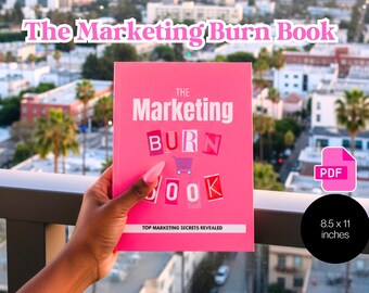 Boken Marketing Burn: Marknadsföringsstrategier för småföretag (digitala)