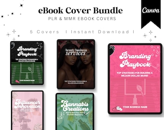 Editable Ebook Cover Templates: Canva KDP Designs (Digital Download)