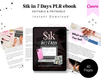 Make Your First 1K in 7 Days | Quick Online Money Guide | Work‑From‑Home Digital Download,  Build Steady Income, Online Income Blueprint