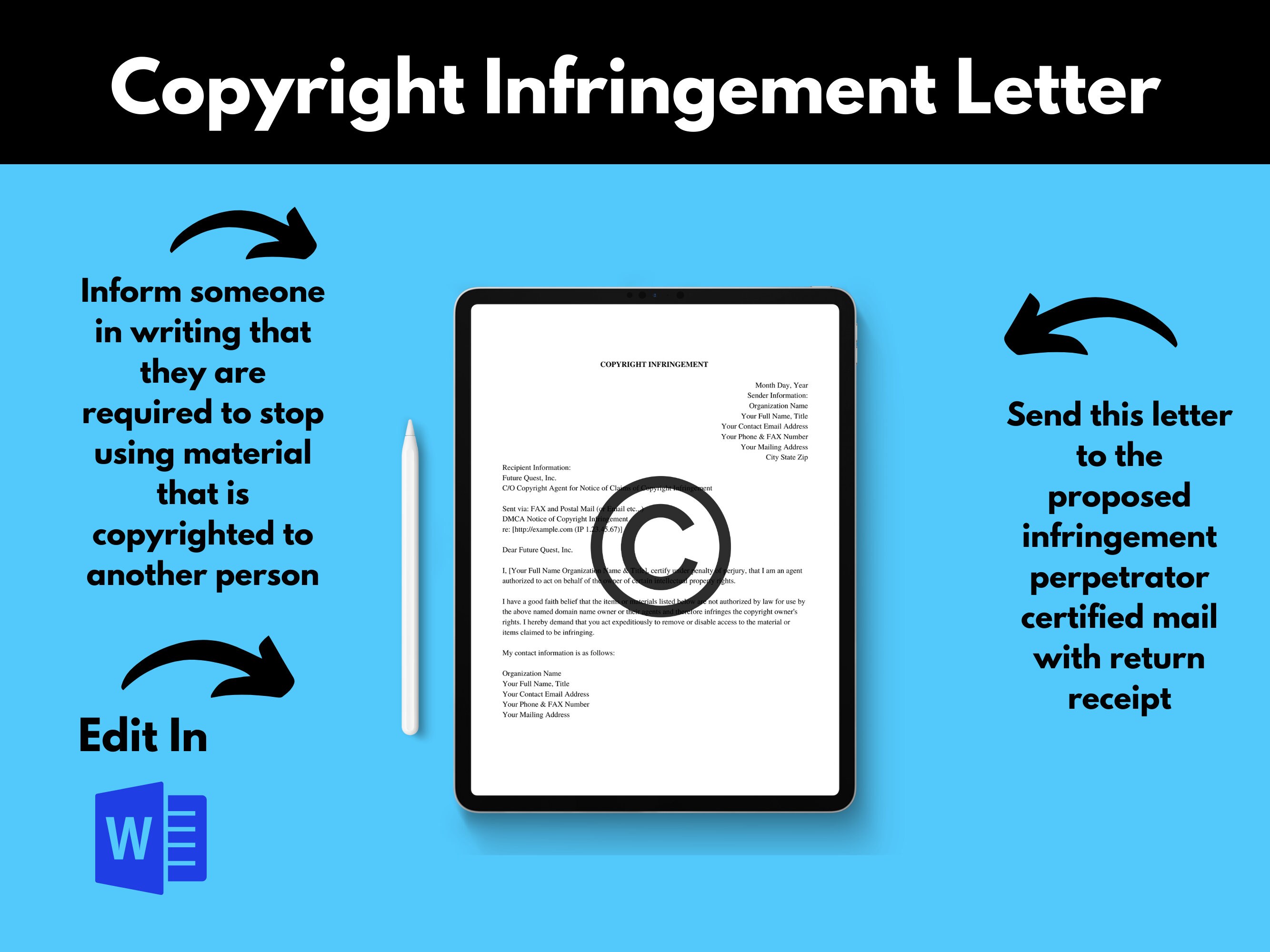 Infringes copyright deals